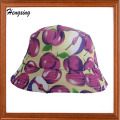 Sombrero teñido anudado al por mayor del cubo del sombrero del cubo llano de alta calidad